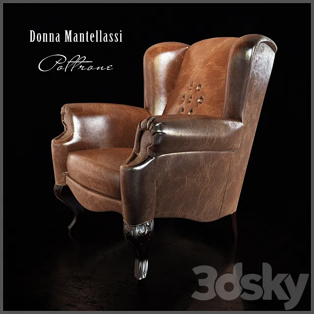 Donna Mantellassi | Poltrone 3D Model Donna Mantellassi | Poltrone 3D Model