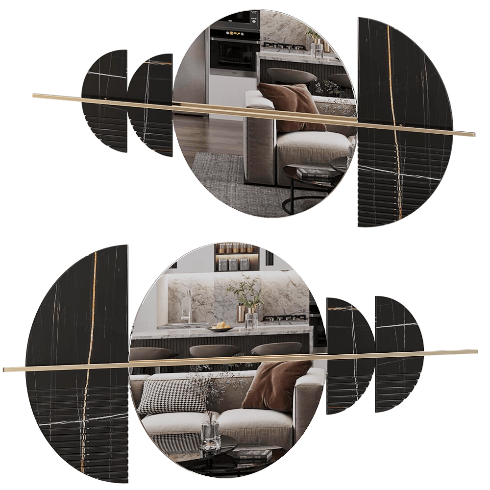 DONNA  – Mirror HALF 3D Model