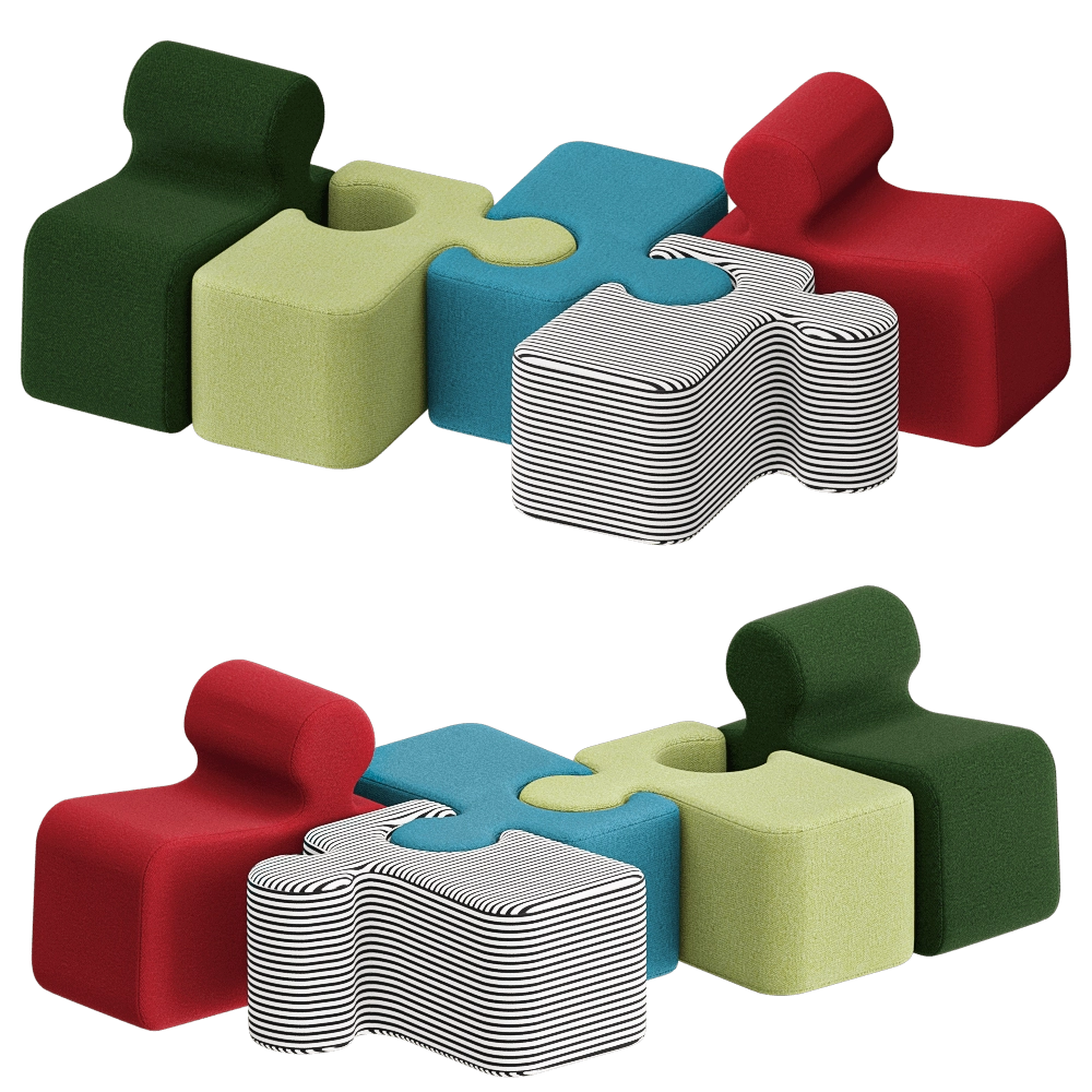 DONNA – Poufs KONYKY 3D Model DONNA – Poufs KONYKY 3D Model