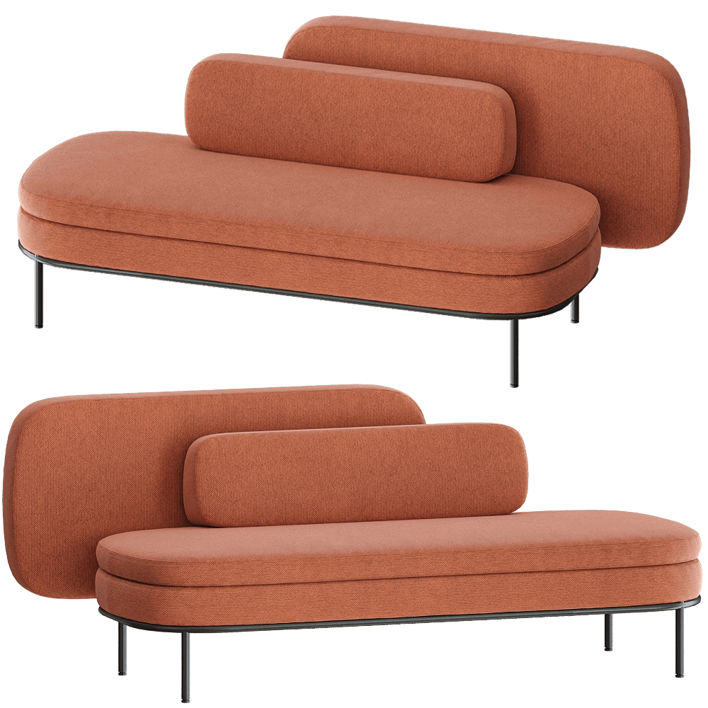 DONNA  – Sofa ALONG 3D Model