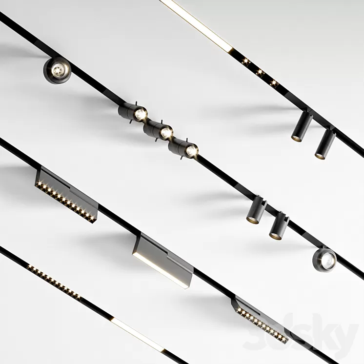 Donolux set 3D Model