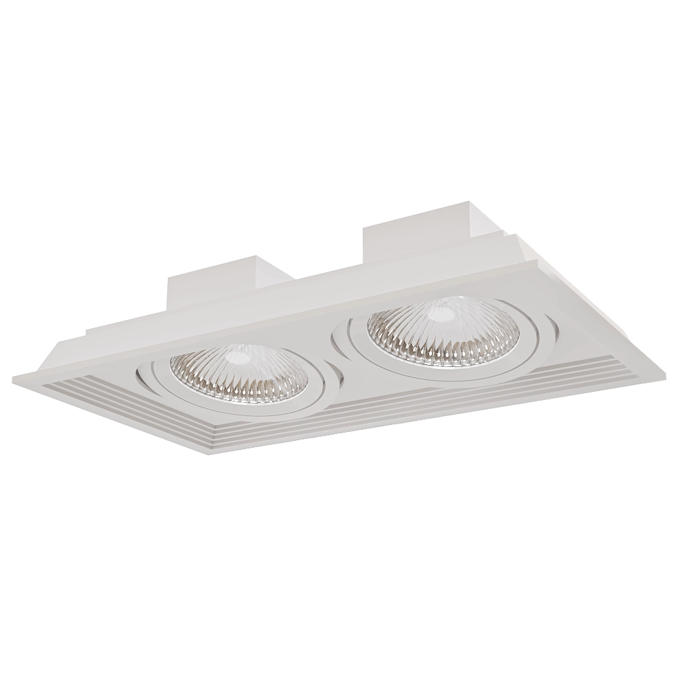 Donolux – Spot lamp DL18893/01 White SQ 3D Model