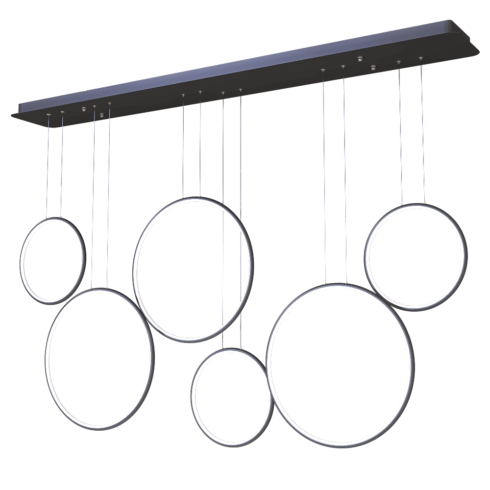 Donolux – Suspended LED lamp S111024/6 3D Model Donolux – Suspended LED lamp S111024/6 3D Model