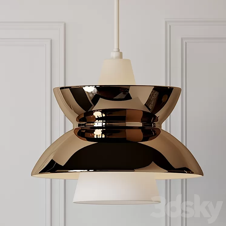 Doo-wop Pendant Light – By Louis Poulsen 3D Model