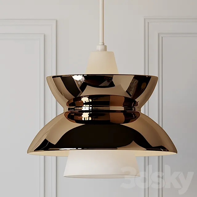 Doo-wop Pendant Light – By Louis Poulsen 3DModel