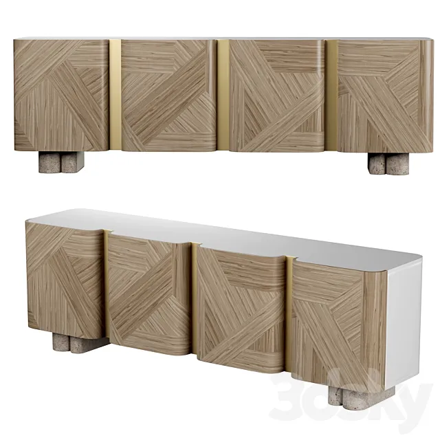 Dooq kisho sideboard 3DModel Dooq kisho sideboard 3DModel