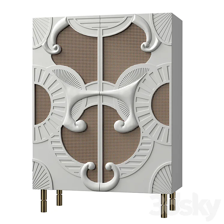 Dooq Traje De Luces cabinet 3D Model Free Download