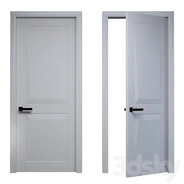 door 01 3D Model