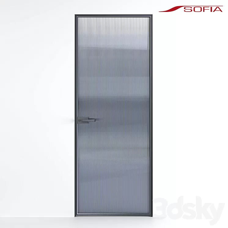Door 1000 Lines Sofia 3D Model