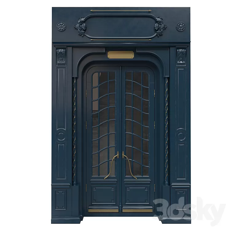 Door 47 3D Model Free Download