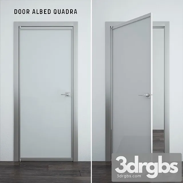 Door Albed Quadra 3D Model Download