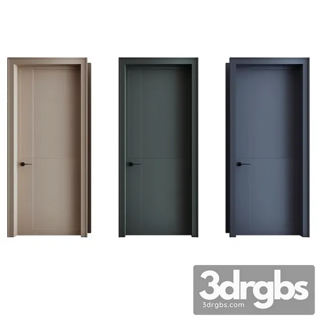 Door Art Line 1 3D Model Download