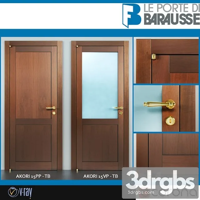 Door Barausse 23 3D Model Download