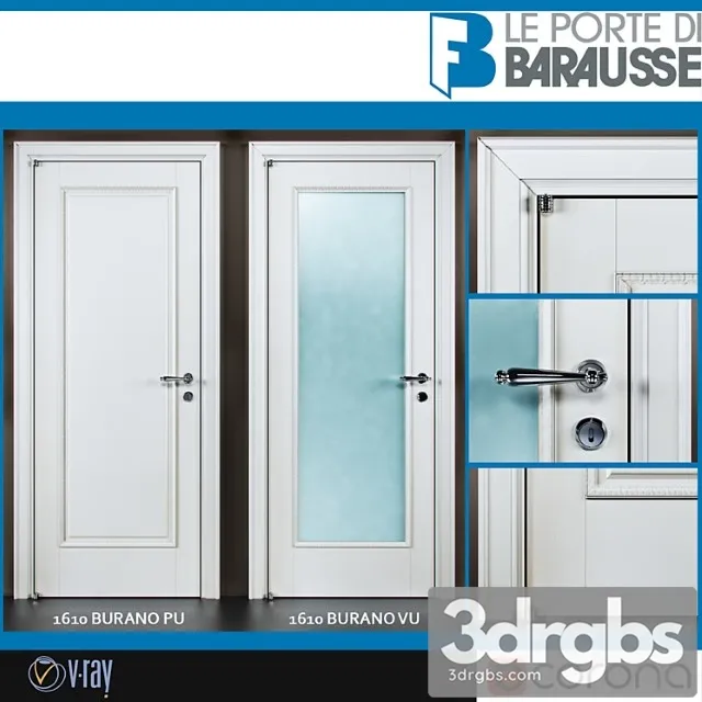 Door Barausse 30 3D Model Download