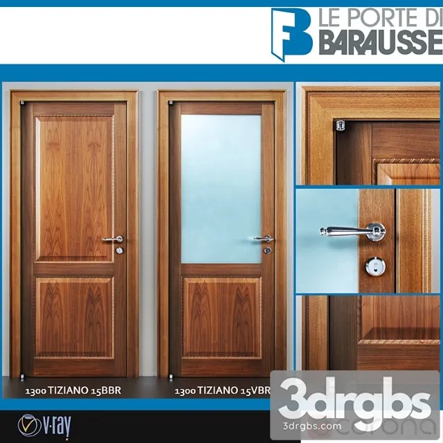 Door Barausse 32 3D Model Download