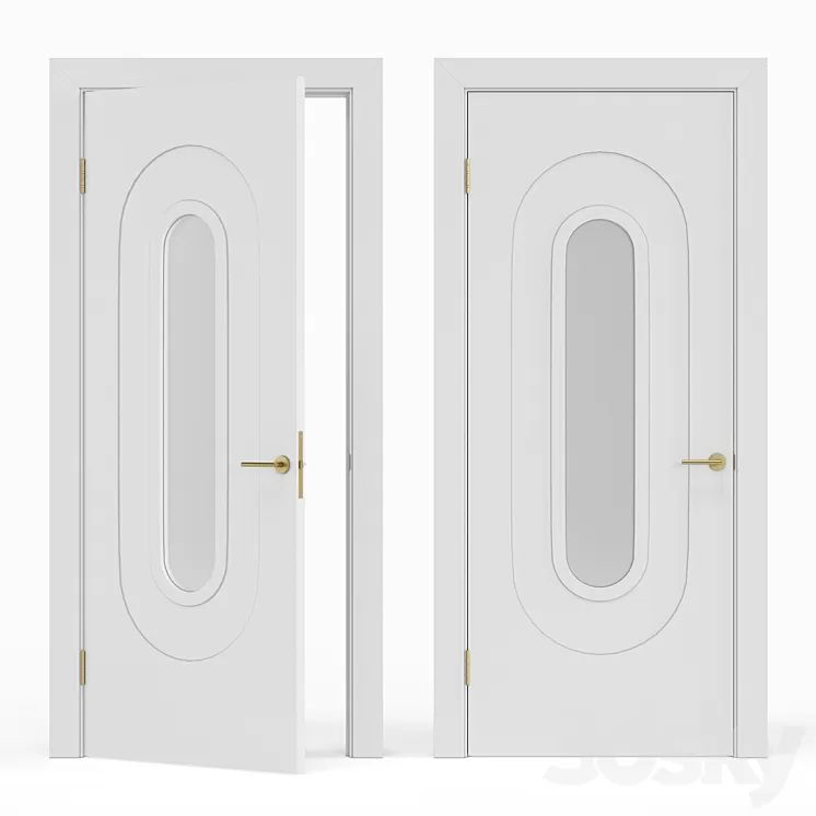 Door circumference Elegantnie door 3D Model
