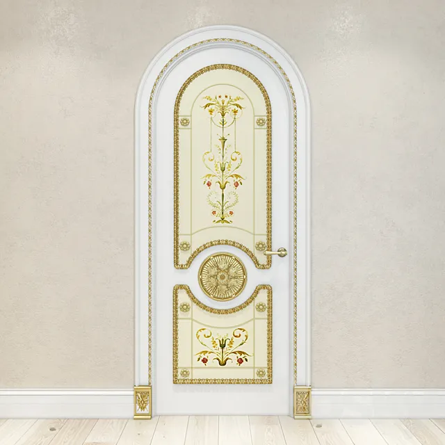 Door classic 3D Model