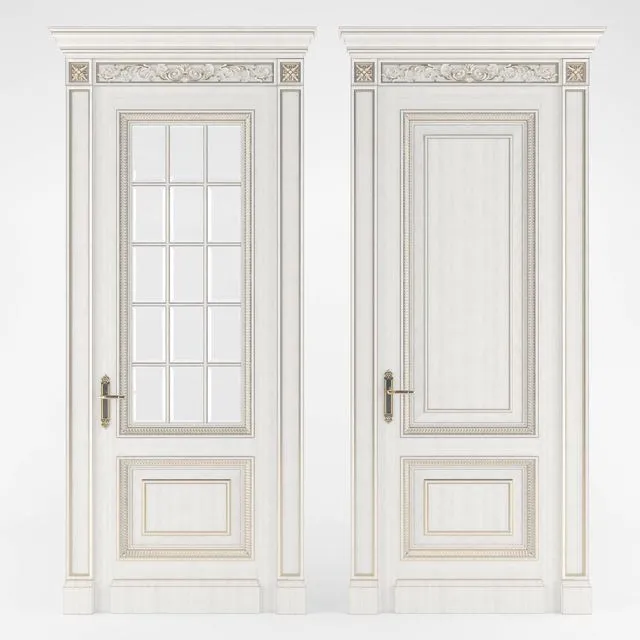 Door classic 3D Model