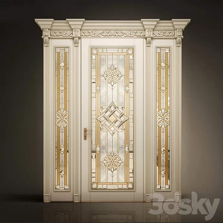 Door classic 3D Model