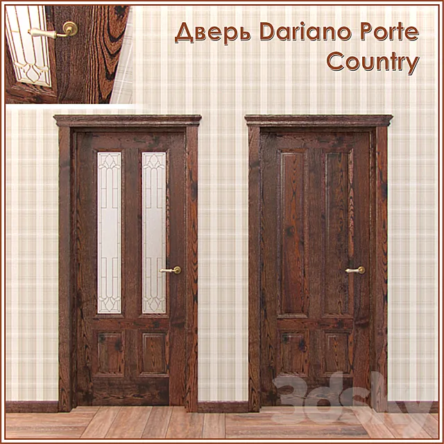 Door Dariano Porte country 3D Model