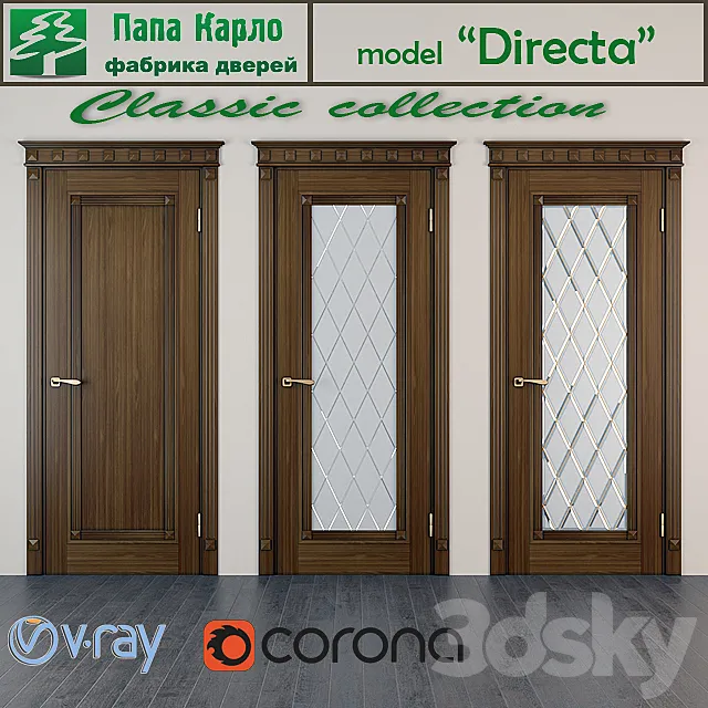 Door Directa (Series Classic) 3D Model