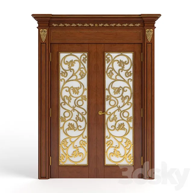 Door double Art. DR202LQ _ GV BAKOKKO (Italy) 3D Model