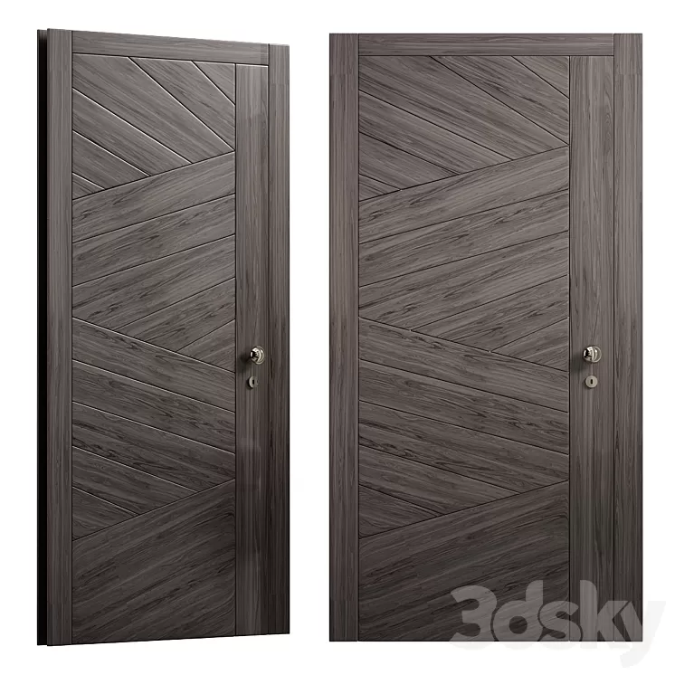 Door for interior ?35 3D Model