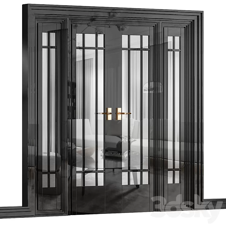 Door for interior №46 3D Model Free Download