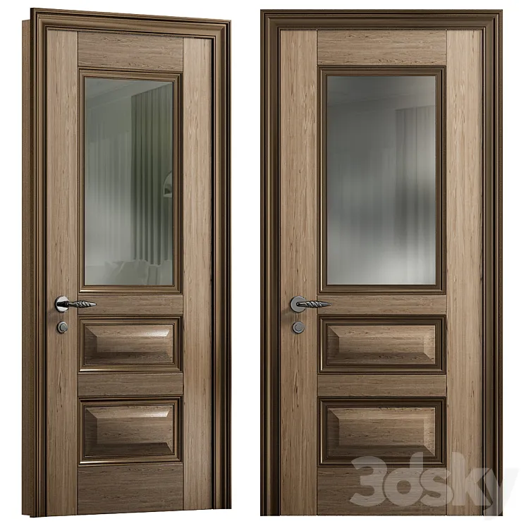 Door for interior №17 3D Model Free Download