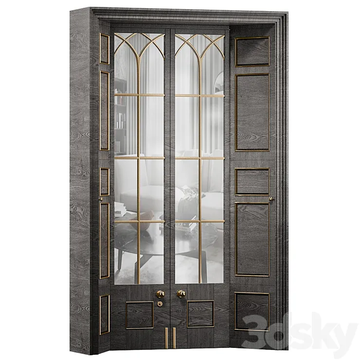 Door for interior №41 3D Model Free Download