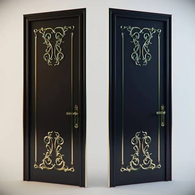 Door from SIGE GOLD goldie 3D Model
