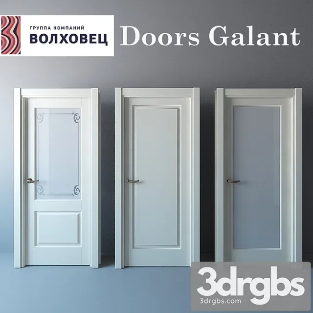 Door Galant Volkhoviets 3D Model Download