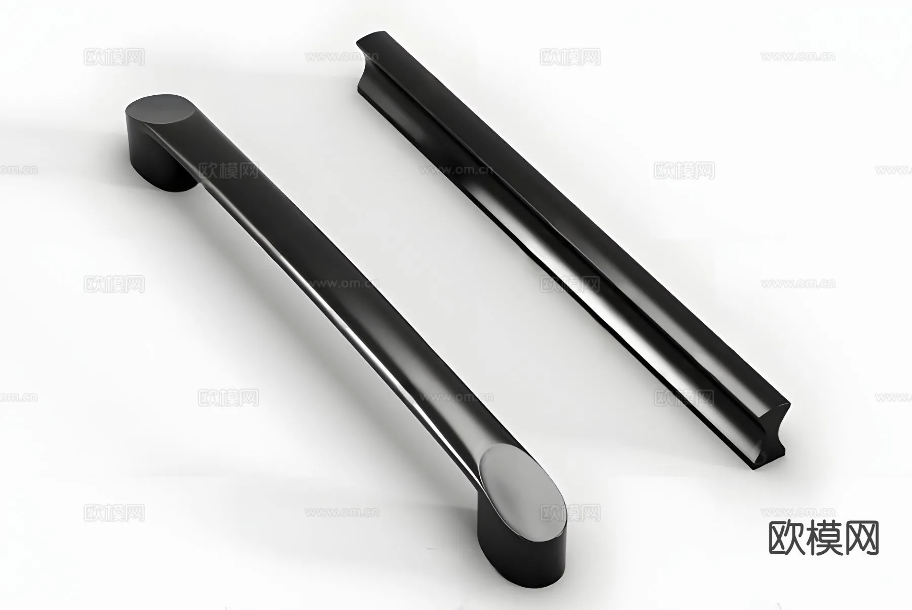 DOOR HANDLE – 3D Model For Interior Design – 11287