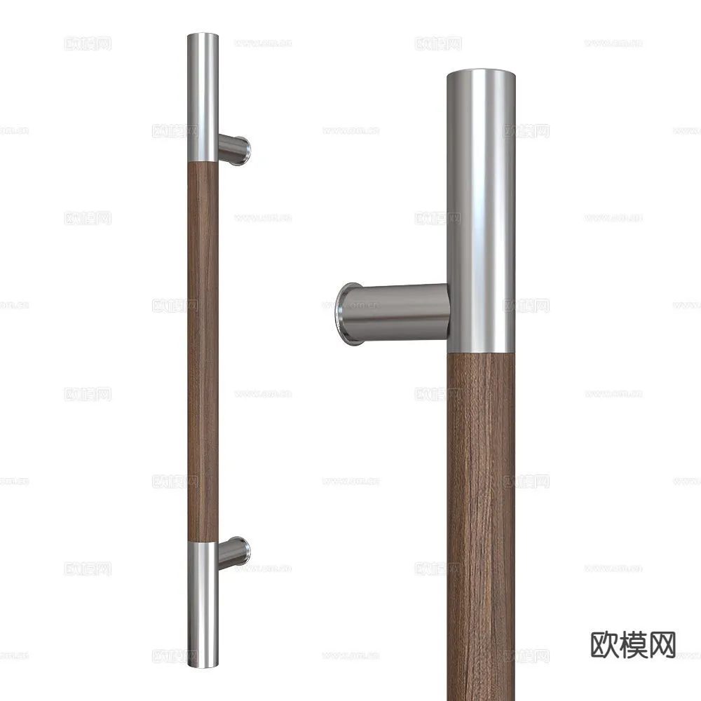 DOOR HANDLE – 3D Model For Interior Design – 11293