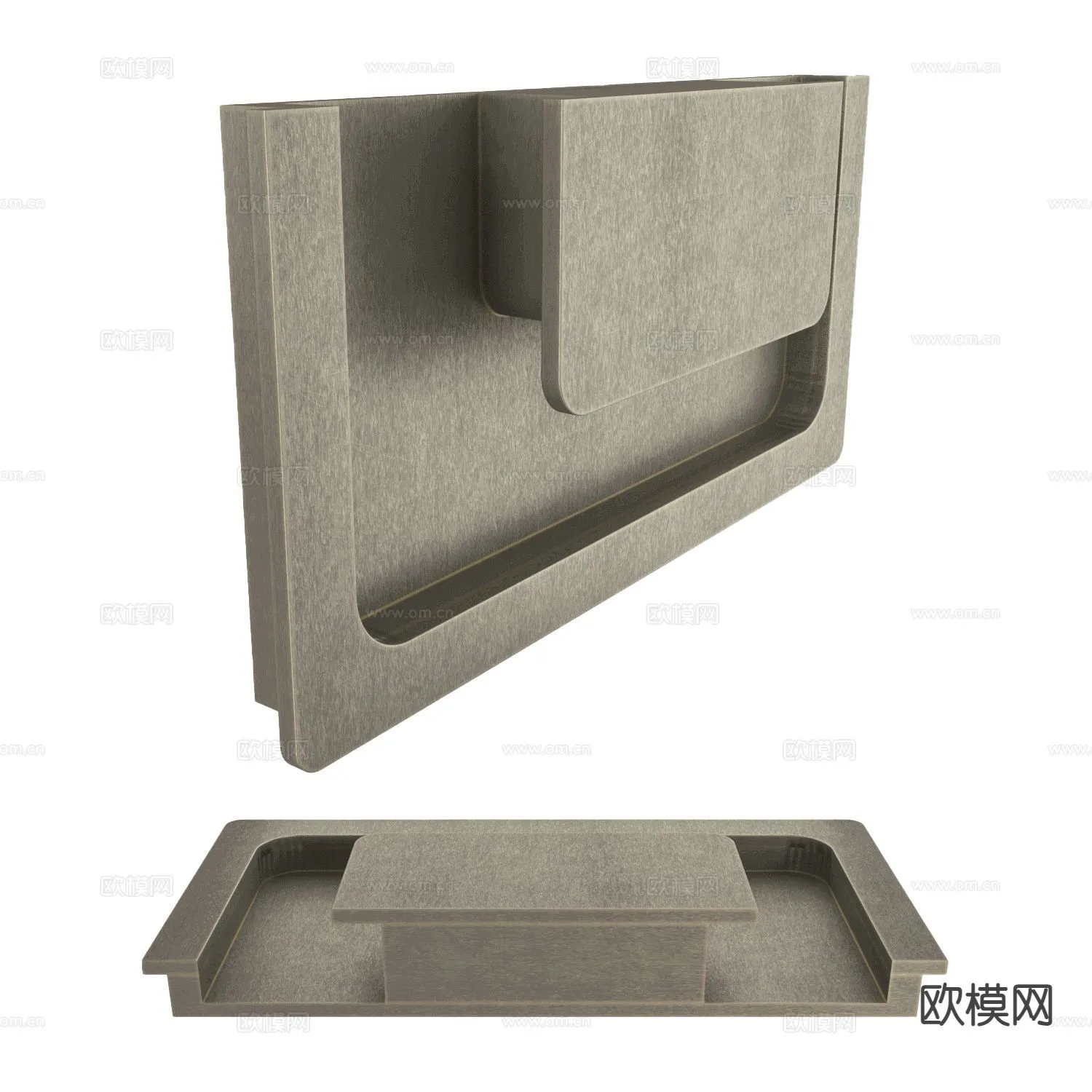 DOOR HANDLE – 3D Model For Interior Design – 11300