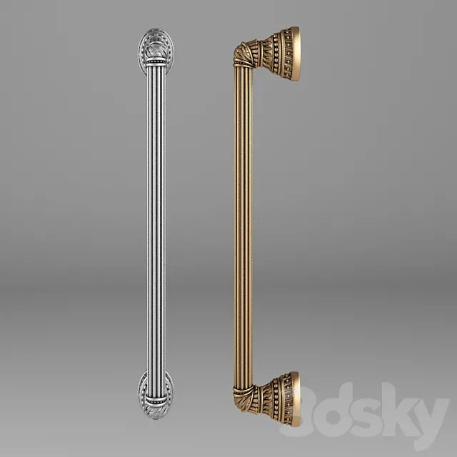 Door handle Edgar Berrebi 3D Model