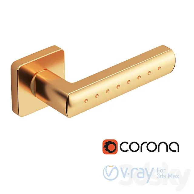 Door handle Vita S 3D Model