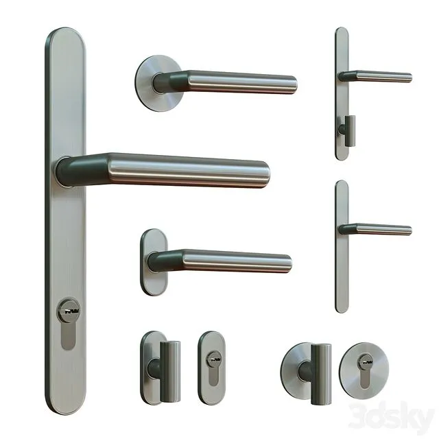 Door handles 3D Model