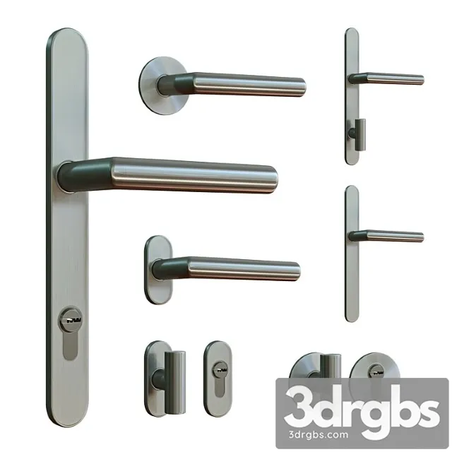 Door Handles 4 3D Model Download