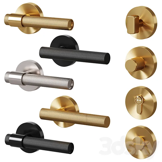 Door handles LUX and TOLLO by Meraki Free Download