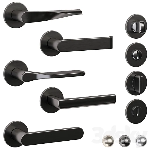 Door handles Olivari 3D Model
