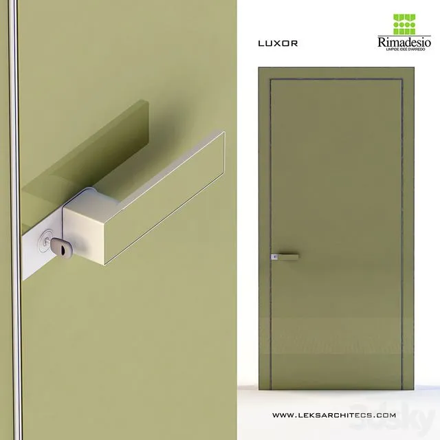 Door Luxor from Italian company Rimadesio 3D Model