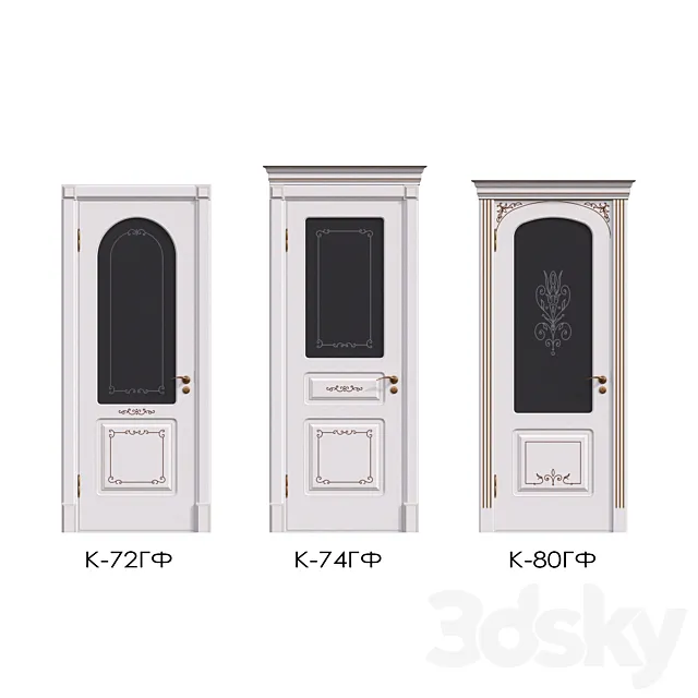 Door models K-72GF_K-74GF_K-80GF 3DModel