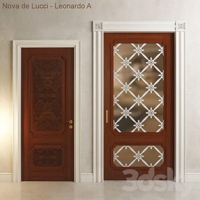 Door – Nova de Lucci – Leonardo A 3D Model