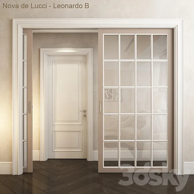 Door – Nova de Lucci – Leonardo B 3DModel
