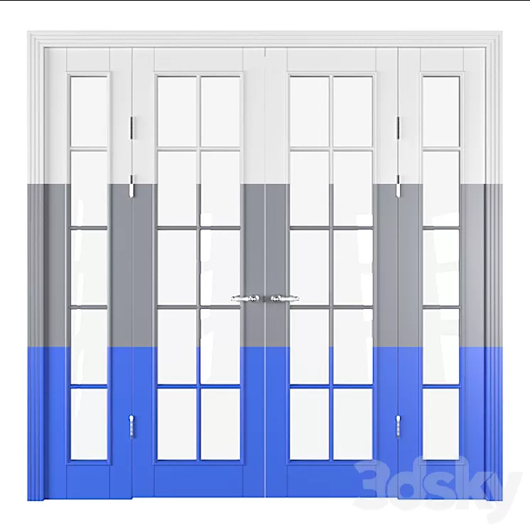 Door partition 3D Model Free Download