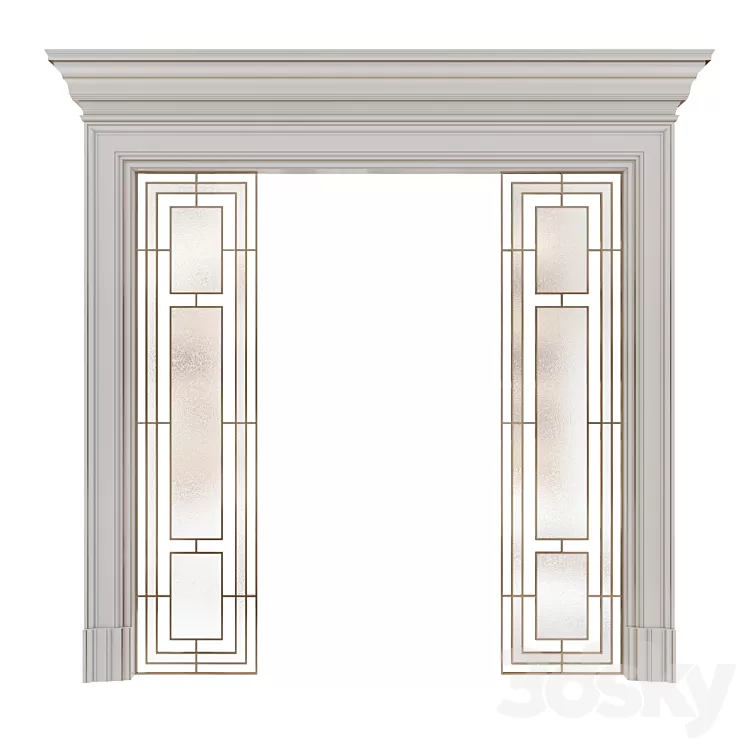 Door portal 3D Model