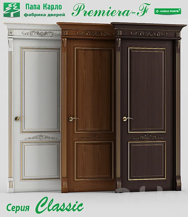 Door Premiera-F (Papa Carlo) 3DModel