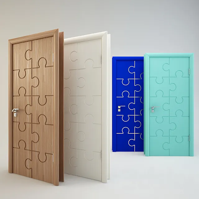 Door “puzzle” Mari furniture factory 3D Model