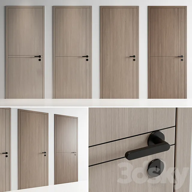 Door Set 9 3D Model